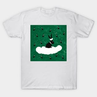 Black rabbit T-Shirt